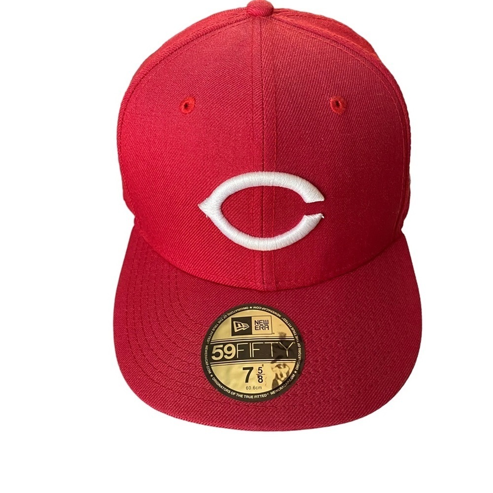 Cincinnati Reds ‘90 World Series 59Fifty New Era Cooperstown Hat Cap Sz 7 5/8